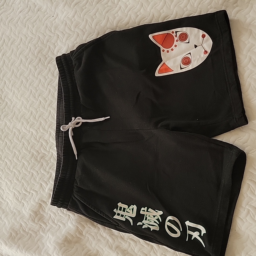 Men's Demon Slayer drawstring shorts size M